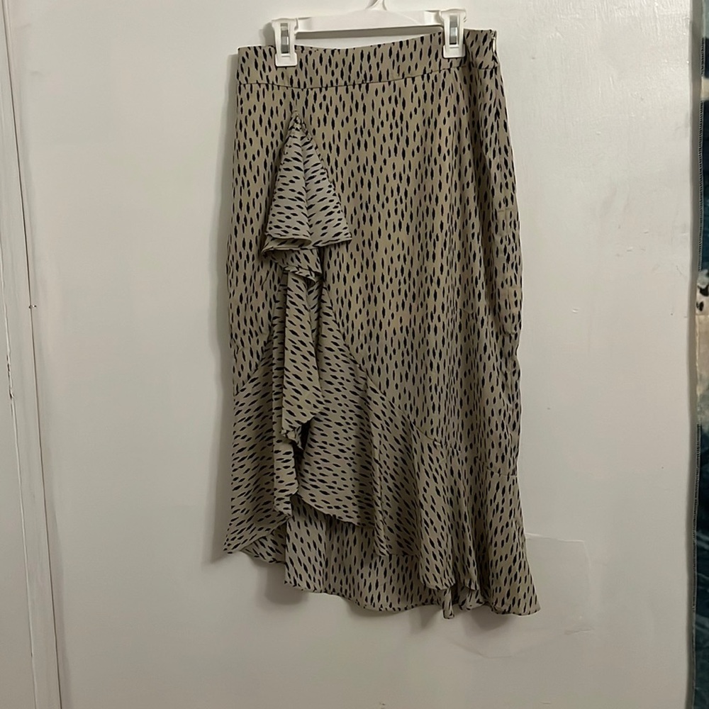 Spot The Difference Abstract Mini Skirt